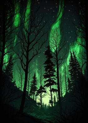 Green Forest Nights