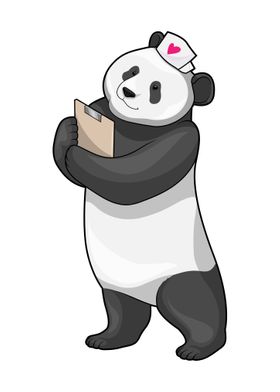 Panda Nurse Notepad