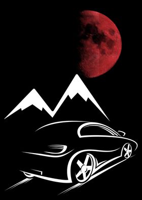 jdm car moon