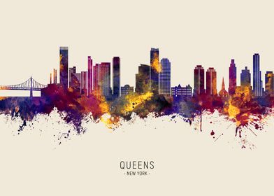 Queens Skyline New York