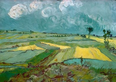 Wheat Fields at Auvers