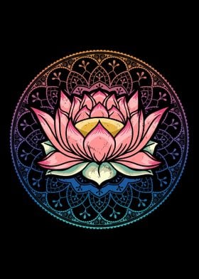 Lotus Mandala Spiritual