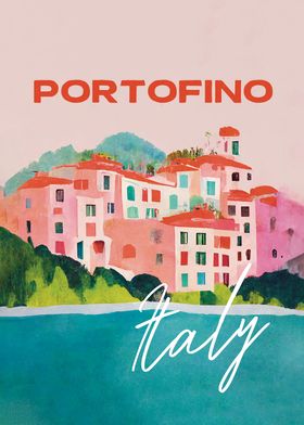 Portofino Italy Vintage