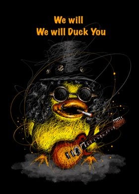 pathetic we will duck you