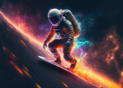 chasing the surf astronaut