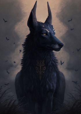 Anubis Gothic Art