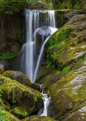 Graceful waterfall