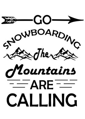 Go Snowboarding Mountains