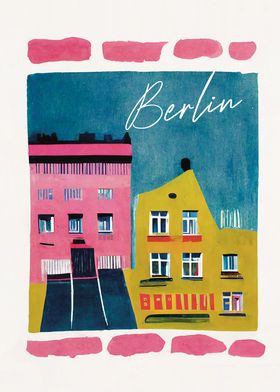 Berlin Retro Pink Street