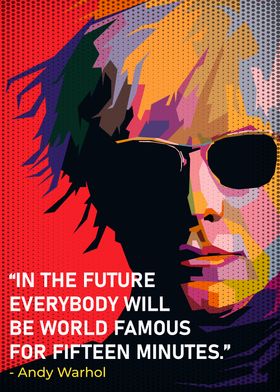 Andy Warhol Art Quote