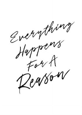  For A Reason