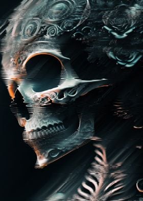 Glitch Skull 1