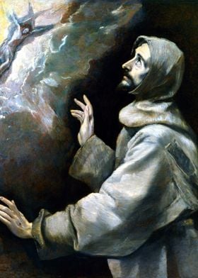 Saint Francis by El Greco