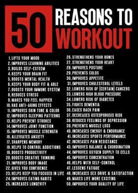 50 Reason to Workout