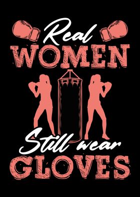 Real women still wear glov