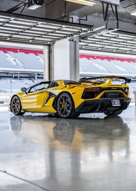 yellow lamborghini 