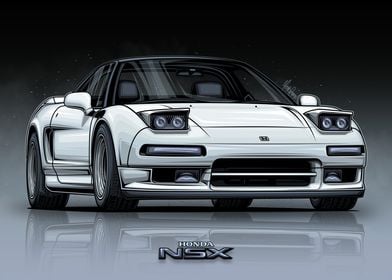 Honda NSX Type S White