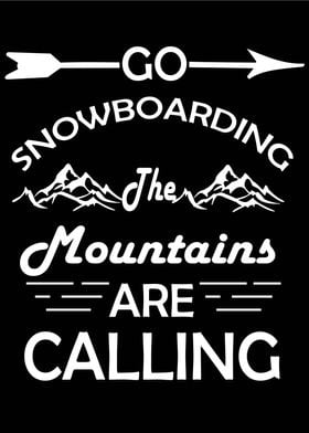 Go Snowboarding Mountains