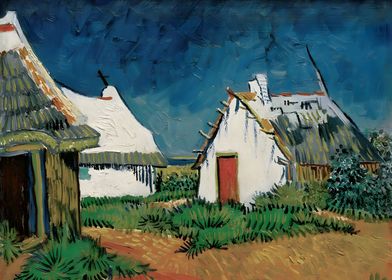 White Cottages in Saintes