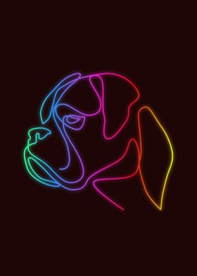 Bull Dog Neon One lines