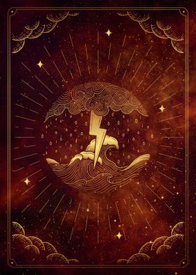 Tarot the flash wave