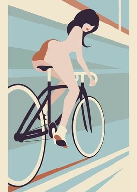 naked women on bike