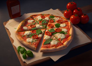 Pizza Margherita Italia