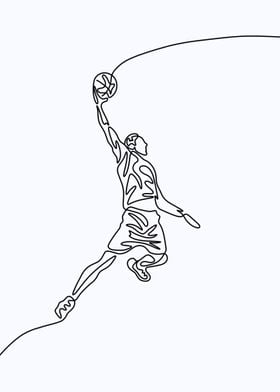 Sport line art