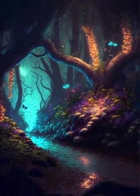 Luminous Forest II