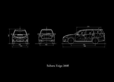 Subaru Exiga 2008