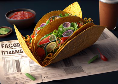 Tacos Mexico Food