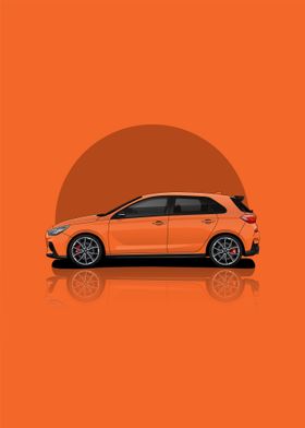 Art Car Hyundai i30 N