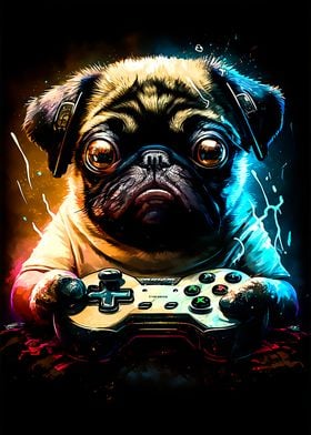 Pug Play Console Game