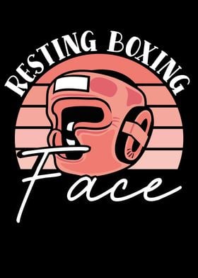 Resting boxing face