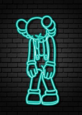 Neon Kaws