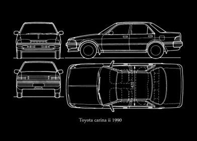 Toyota carina ii 1990