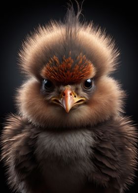 Angry Baby Rooster