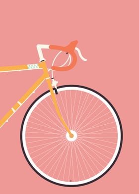 Bicycle poster minimalist