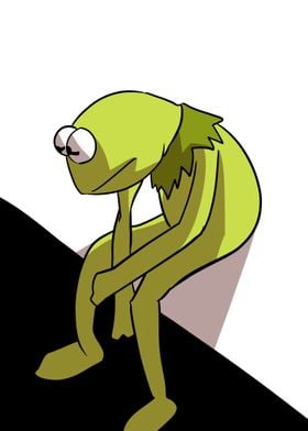 sad kermit