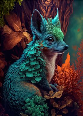 A leafy Squirrel