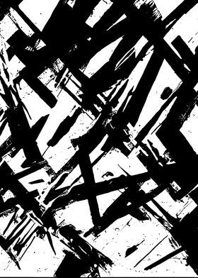 Black and White Abstract 