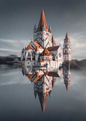 Magic Cathedral reflection