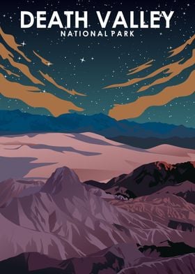 Death Valley National Park Shop Displate Unique | Posters Prints, Metal Pictures, Paintings Online 