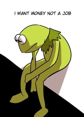 sad kermit