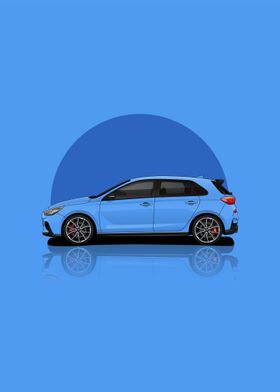 Art Car Hyundai i30 N