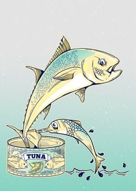 Tuna Fish Tin Can