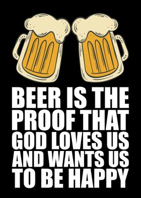 Beer Is The Proof