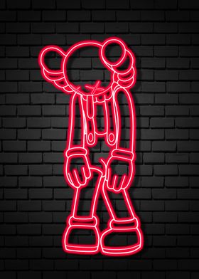 Neon Kaws