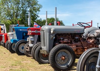 Vintage Tractors on Show