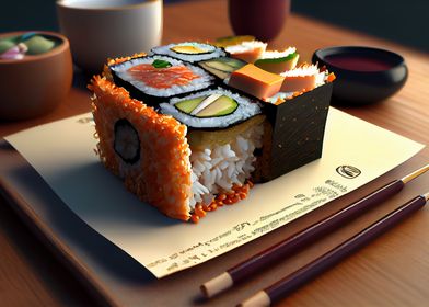 Sushi Japan Food